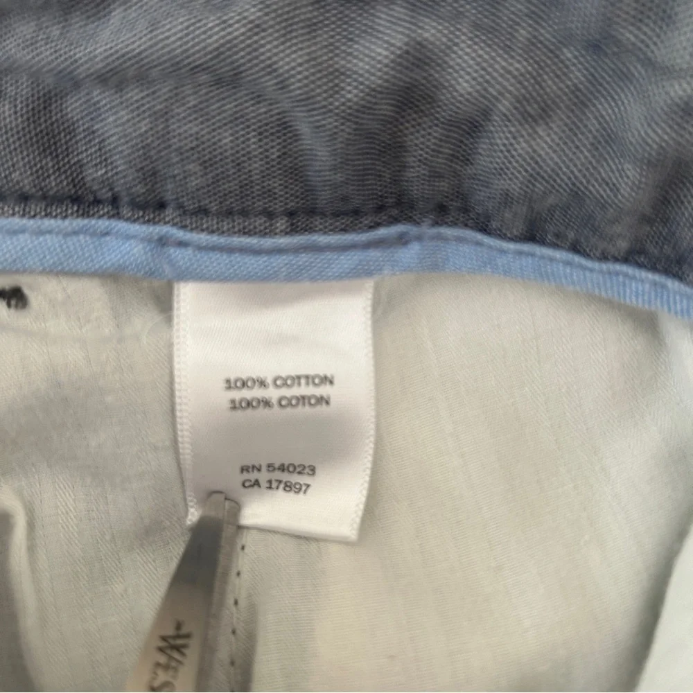 Banana Republic Men's Straight Fit Emerson Chino Sharp Grey Size 30x30